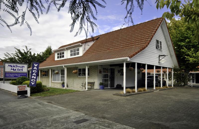 Midway Motel רוטורואה מראה חיצוני תמונה